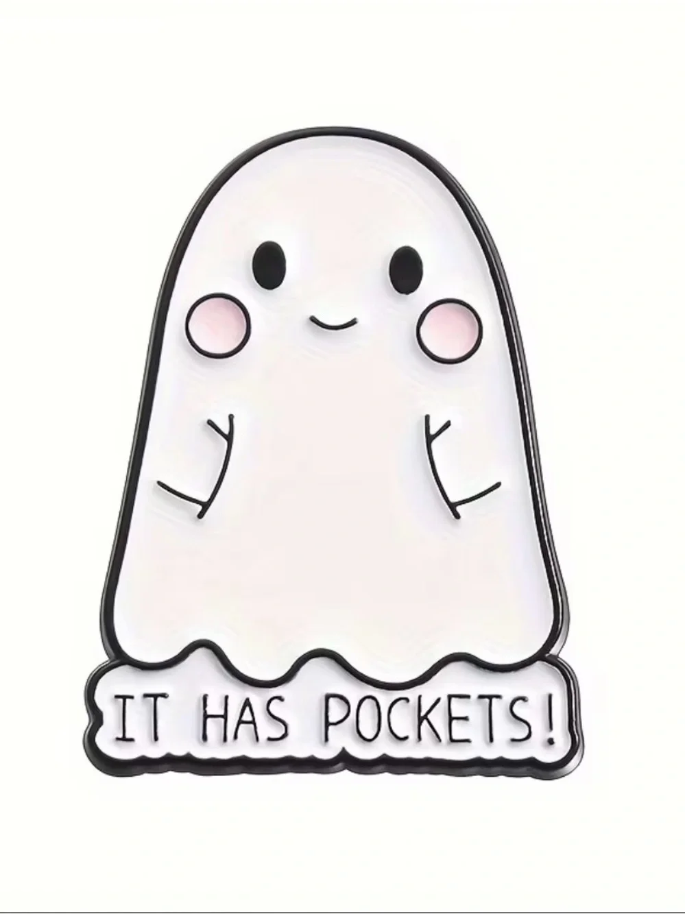 Ghost 👻 lapel pin - Picture 2 of 4
